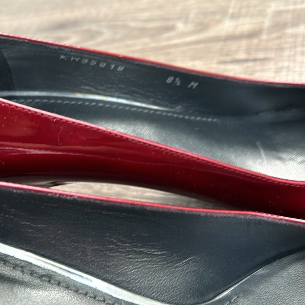 Gorgeous Stuart Weitzman Cherry Red Patent Leathe… - image 4